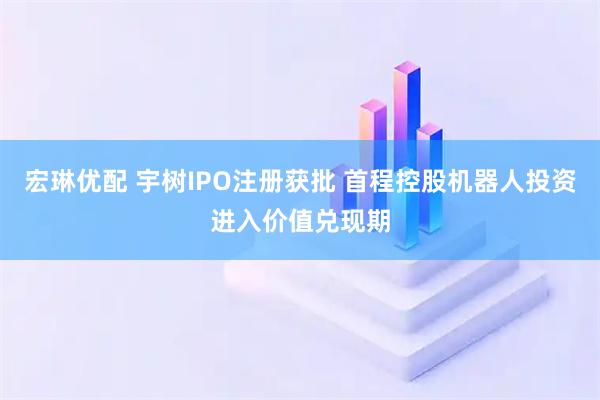 宏琳优配 宇树IPO注册获批 首程控股机器人投资进入价值兑现期